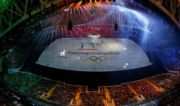 23. Kış Olimpiyatları Oyunları'nda açılış seremonisi yapıldı!