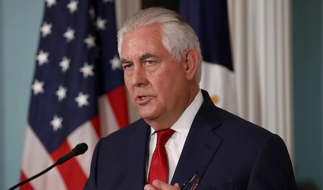 ABD'li Bakan Tillerson ağzındaki baklayı çıkardı...