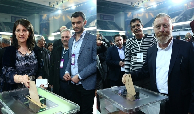 HDP'nin yeni Eş Genel Başkanları belli oldu...