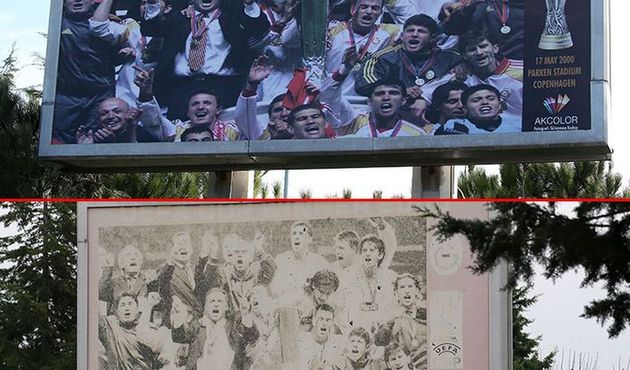 Terim geldi, pano bile yenilendi!