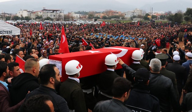 Şehit Mehmetçikleri on binler uğurladı...