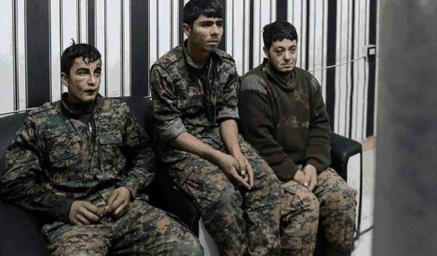 Afrin'de yakalanan teröristlerden maaş itirafı!