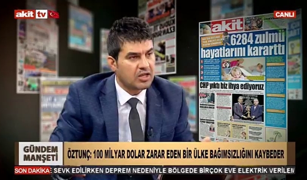 Canlı yayında korkunç tehdit ifadeleri: Sizi katletmek mübahtır/VİDEO...