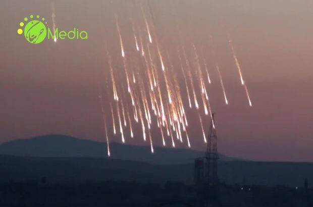 O ülkede yine Rus vahşeti... Sivillere fosfor bombası atıldı
