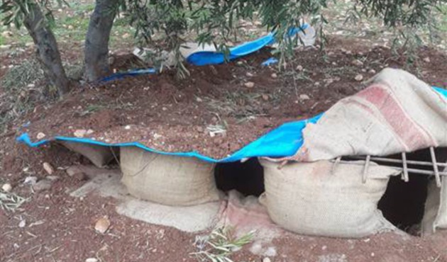 Afrin'de teröristlerden yeni oyun!