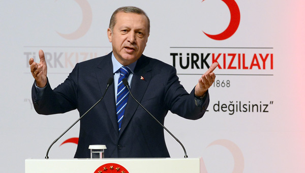 Erdoğan'dan Türk Kızılayı'na tebrik mesajı