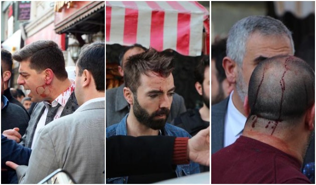 Şişli meydan muharebesi! Çok sayıda yaralı var / VİDEO