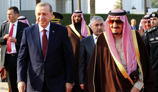 Cumhurbaşkanı Erdoğan, Kral Selman'la görüştü...