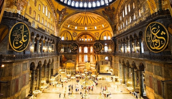 Almanya'dan Ayasofya açıklaması... 'Türkiye'nin meselesi...'
