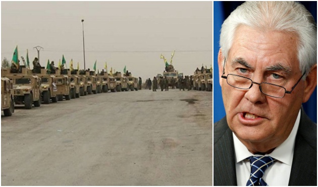 ABD Dışişleri Bakanı'ndan skandal açıklama: YPG'ye ağır silah vermedik!