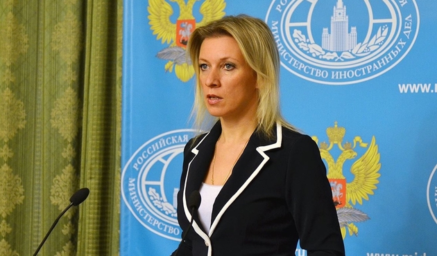 Rus sözcüden PKK yandaşı gazeteciye sert cevap...