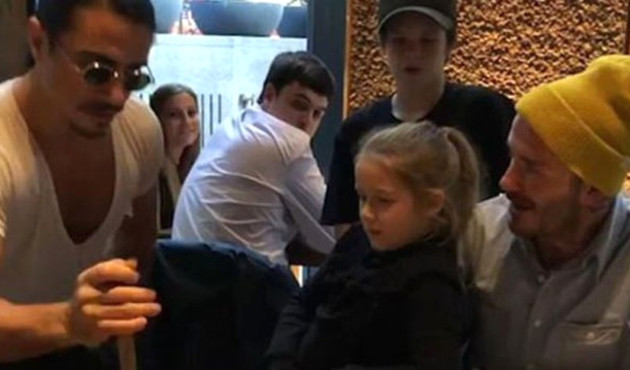 Beckham'dan Nusret'e fotoğraf için rekor ücret!