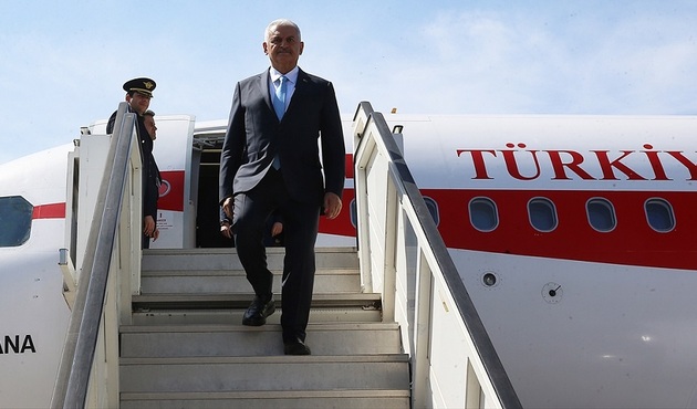 Başbakan Yıldırım'dan Merkel ile görüşmesi öncesinde önemli mesajlar!