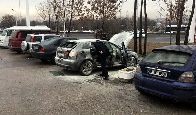 Yanan sigarayla bindiği otomobil havaya uçtu! Ölüyordu...