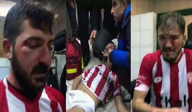 Yeni Çansporlu futbolcuları darp edenler gözaltına alındı!
