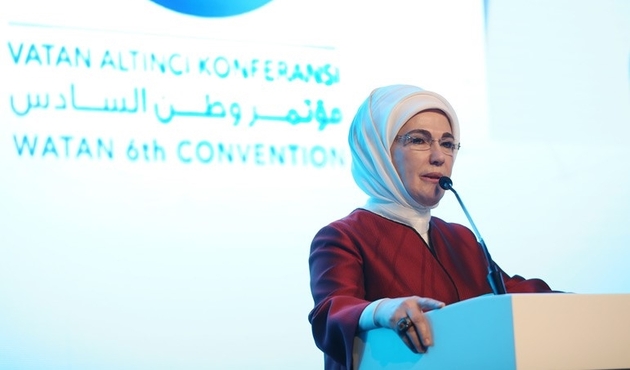 Emine Erdoğan: Harekatın amacı, bölgede güven ve istikrarın sağlanmasıdır...