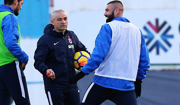 Burak, Rıza Çalımbay ile görüştü!