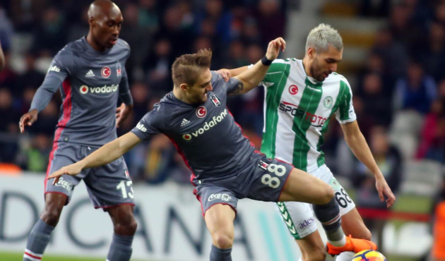 Beşiktaş Konya'da ağır yaralı!