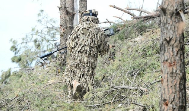 Keskin nişancılar Afrin'de!