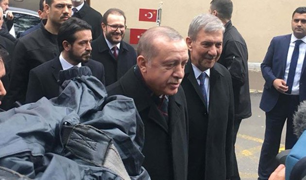 Erdoğan'dan tedavi gören Kadir Mısıroğlu'na ziyaret
