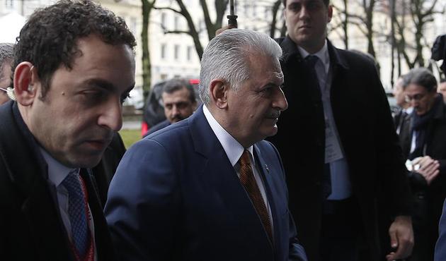 Başbakan Binali Yıldırım'ın Almanya'daki yoğun diplomasi trafiği!