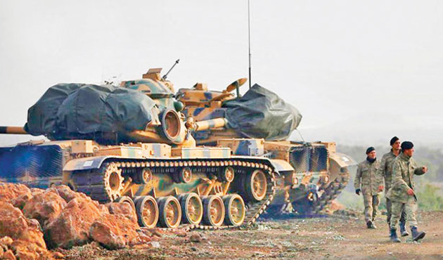TSK ve ÖSO stratejik noktaları temizliyor...