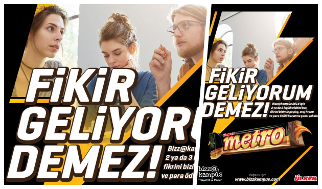 Parlak fikirler “bizz@kampüs”te Ülker Metro için yarışacak…