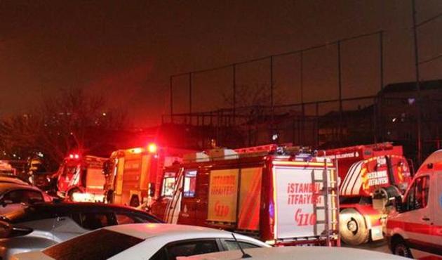 Otoparkta panik anları!