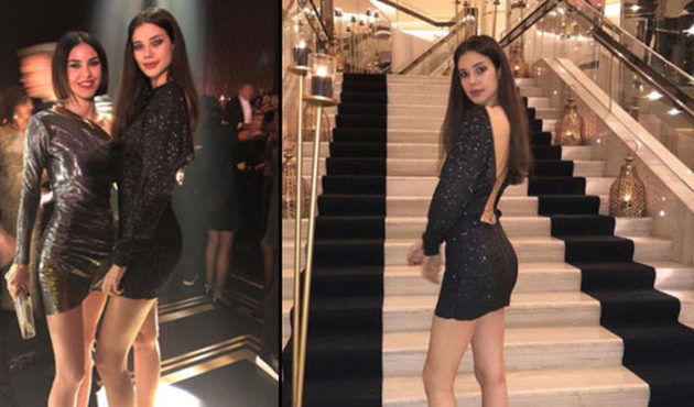 Anneli kızlı gecede boy gösterdiler!