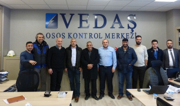 Iraklı akademisyenler VEDAŞ'tan bilgi aldı!