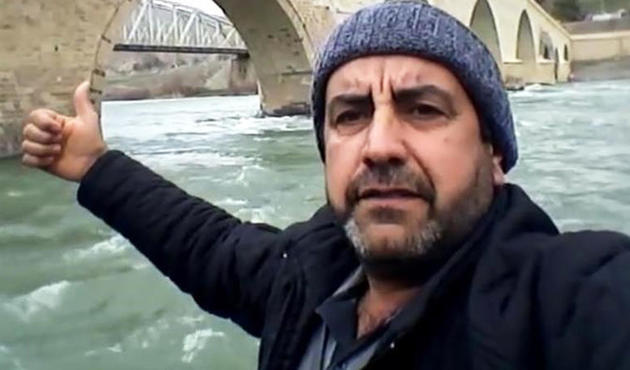 "İlk defa şelale gören adam" şimdi de Palu'da! /VİDEO