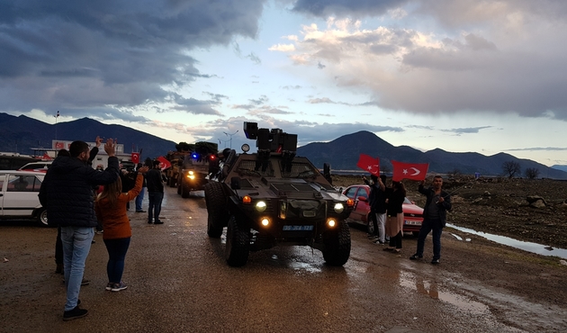 Takviye JÖH ve PÖH'ler Afrin'e sevkedildi...