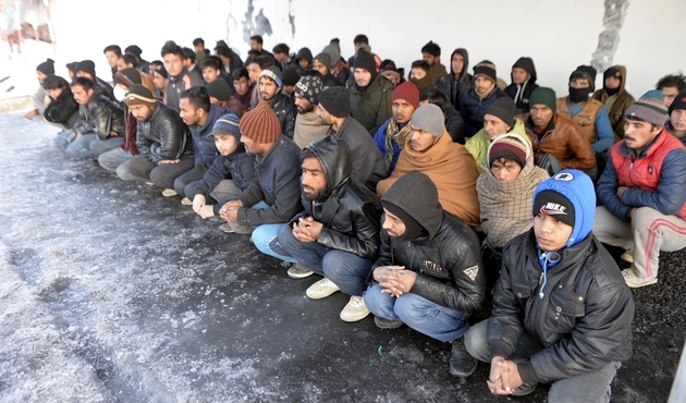 Ardahan'da 79 kaçak yakalandı!
