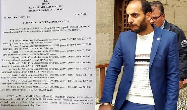 Şahit olarak geldiği adliyeden cezaevine götürüldü!