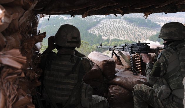 Afrin'de bir günde tam 101 terörist öldürüldü...