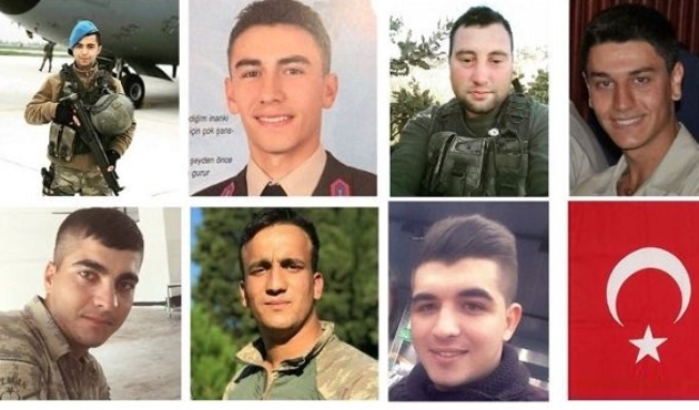 Tünele saklanan teröristlerle şiddetli çatışma: 8 şehit 13 yaralı...