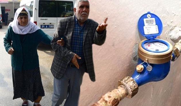 81 yaşındaki kadın, kaçak su kulanmaktan gözaltına alındı!