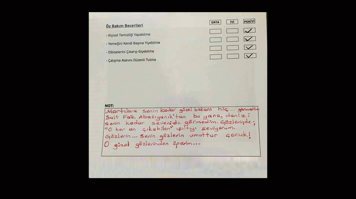 Sosyal medyayı sallayan karne