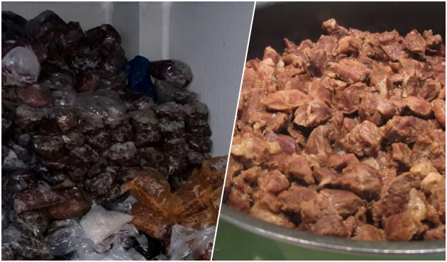 2 ton kaçak etle yakalandı, 'Kavurma yapacaktım' dedi!