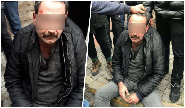 Velilerden tacizle suçlanan öğretmeni dövdü... / VİDEO
