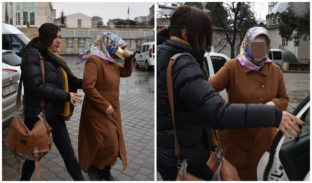 Samsun'da yakalanan FETÖ'nün eyalet ablasına ev hapsi!