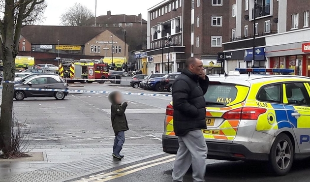 Londra'da patlama...