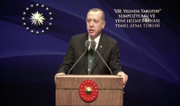 Cumhurbaşkanı Erdoğan  Yargıtay'da açıkladı! İşte öldürülen terörist sayısı...