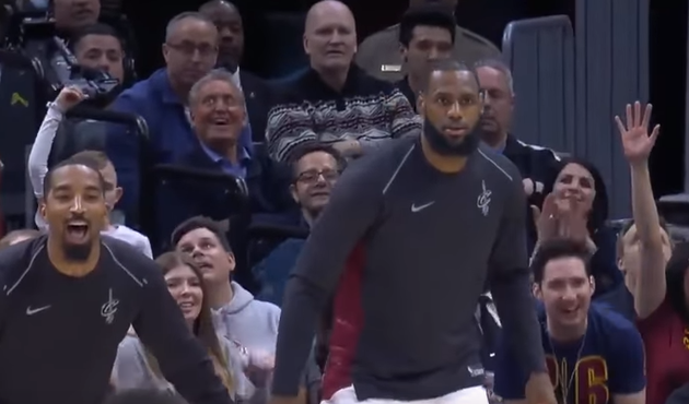 Lebron James'ten Cedi Osman dansı!