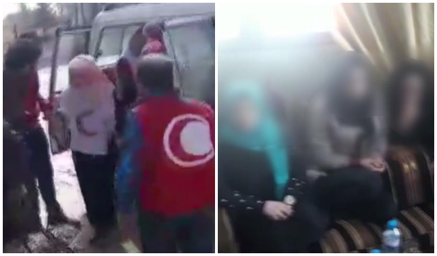 Esed'in 2 yıldır esir tuttuğu 10 kadın kurtarıldı! İşte ilk görüntüler... / VİDEO