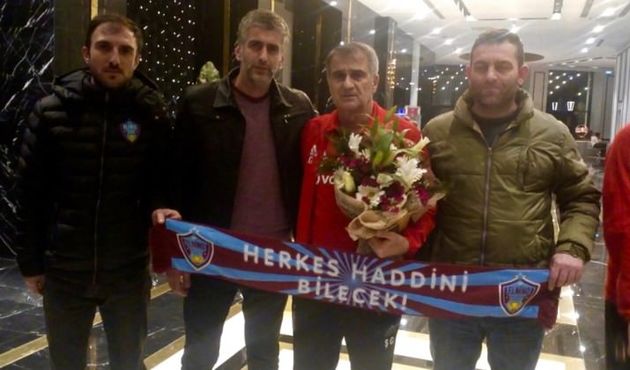 Şenol Güneş'e özür ziyareti!