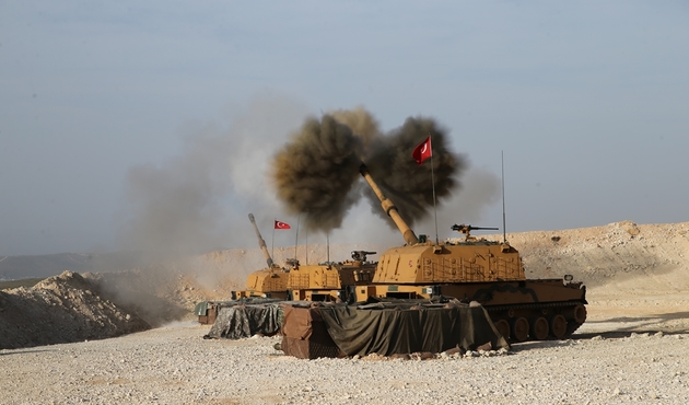 TSK ve ÖSO, Afrin'in Maçale köyünü teröristlerden temizledi...