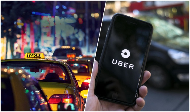 Taksicilerin UBER nefreti dinmiyor!
