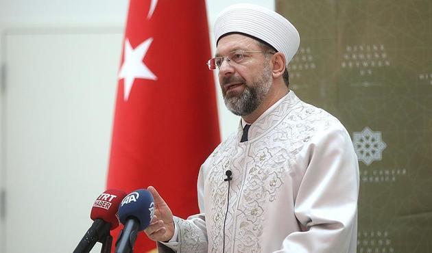 Erbaş: Dini istismar eden yapılarla mücadele ediyoruz...