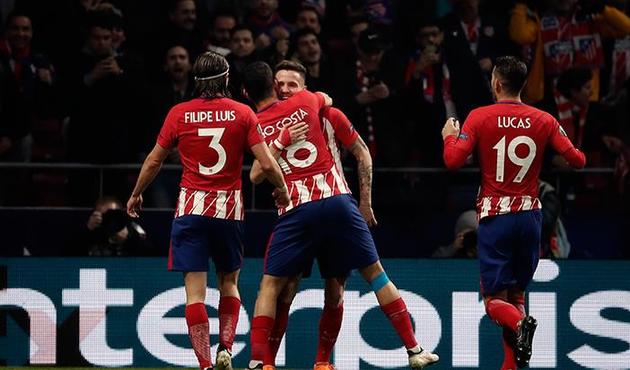 Atletico Madrid ilk maçta işi bitirdi!